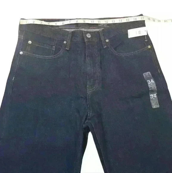 Men's Gap Relaxed Taper Dark Wash Denim Jeans $70 - Picture 3 of 10